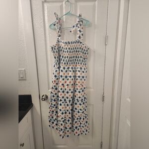 J. Crew tie shoulder, size XXL, red, blue and white, cotton